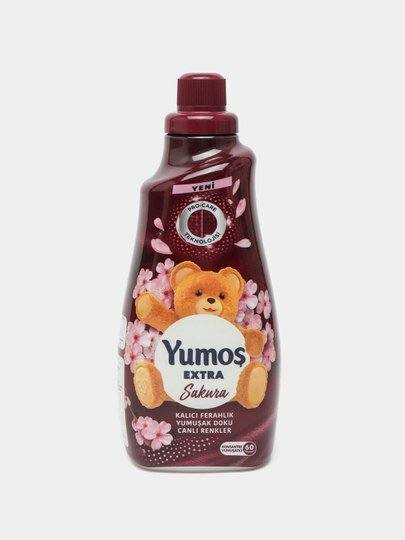 Кондиционер для белья Yumos 1.44л, универсальный, устранение запахов, 60стирок