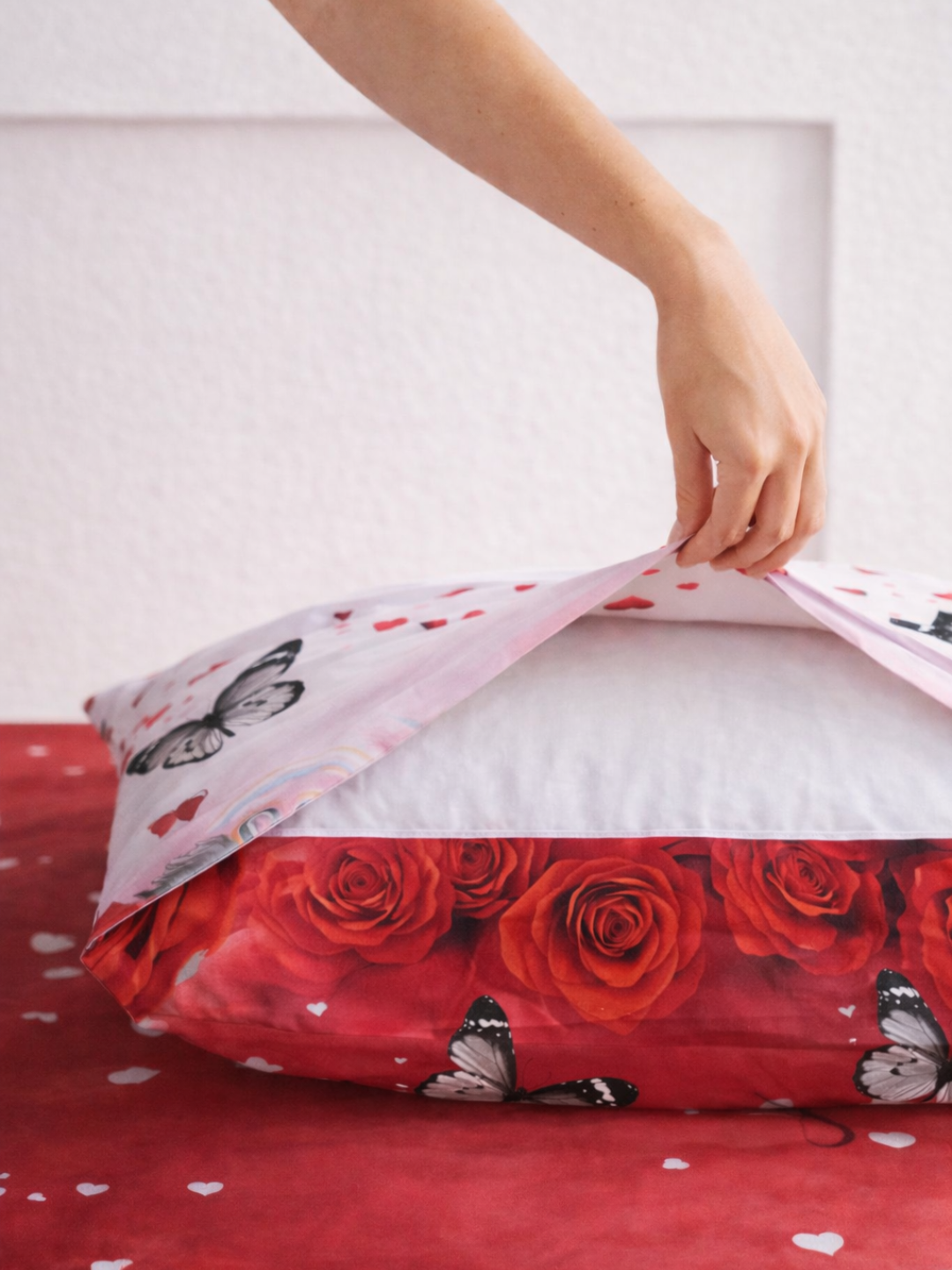 Постельное белья "Простыня и наволочка" размер евро стандарт — фото 1