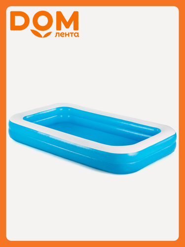 Изображение товара Бассейн детский надувной прямоугольный Bestway Family 305x183x46 см