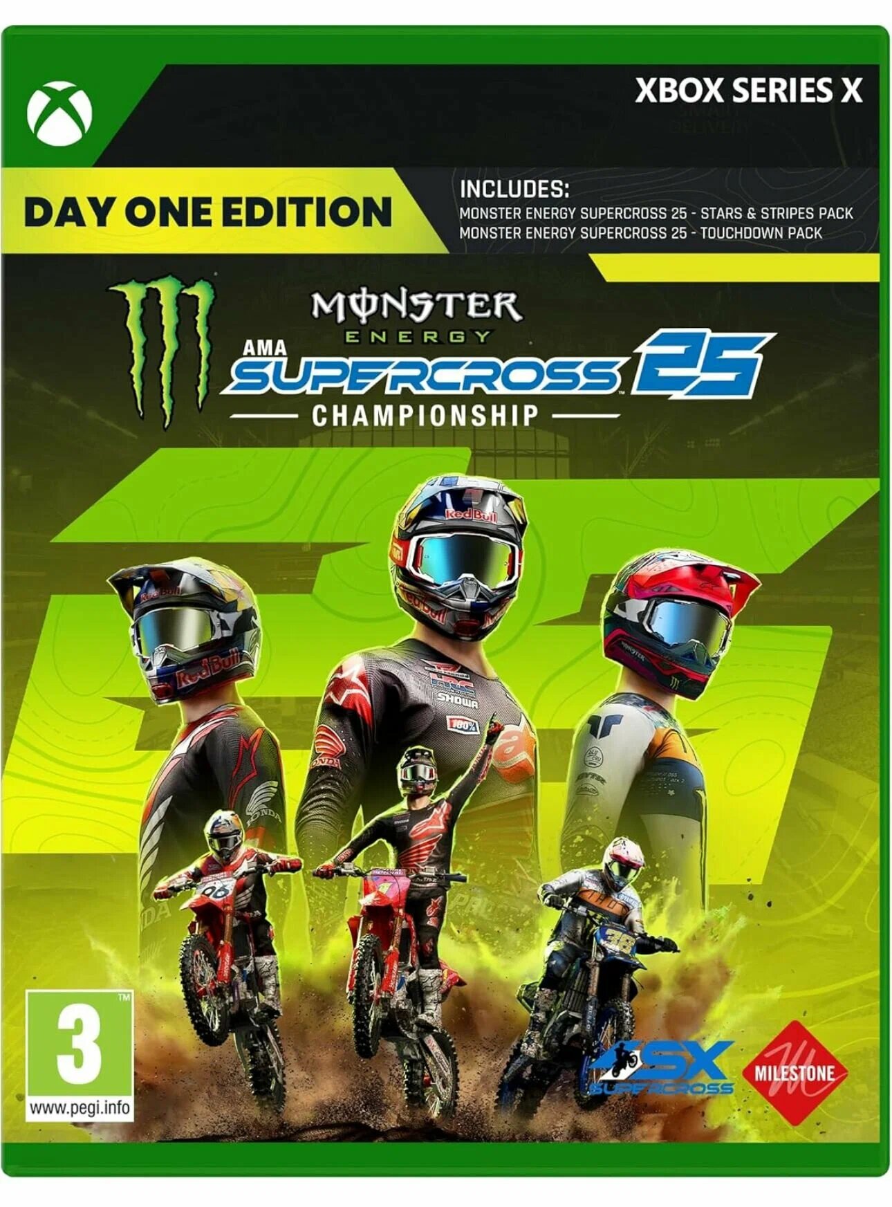 Monster Energy Supercross 25 - The Official Video Game Day One Edition, Xbox Series X