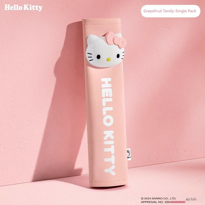 Hello Kitty Tangerine Candy Одиночный кожаный расширитель ремня безопасности