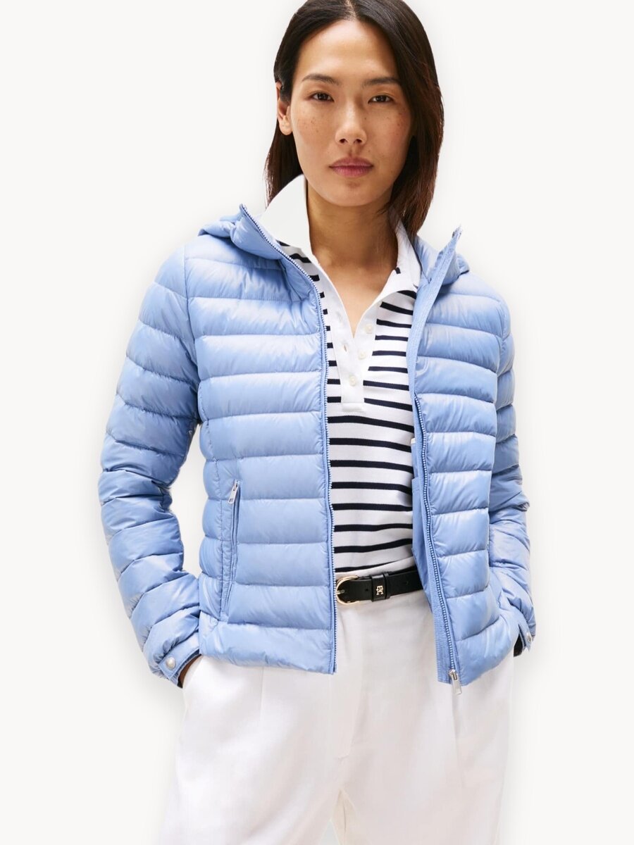 Куртка TOMMY HILFIGER, размер M, голубой