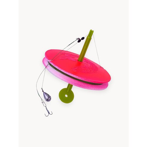 Летний кружок с плетенкой / Жерлицы оснащенные, снасти для рыбалки