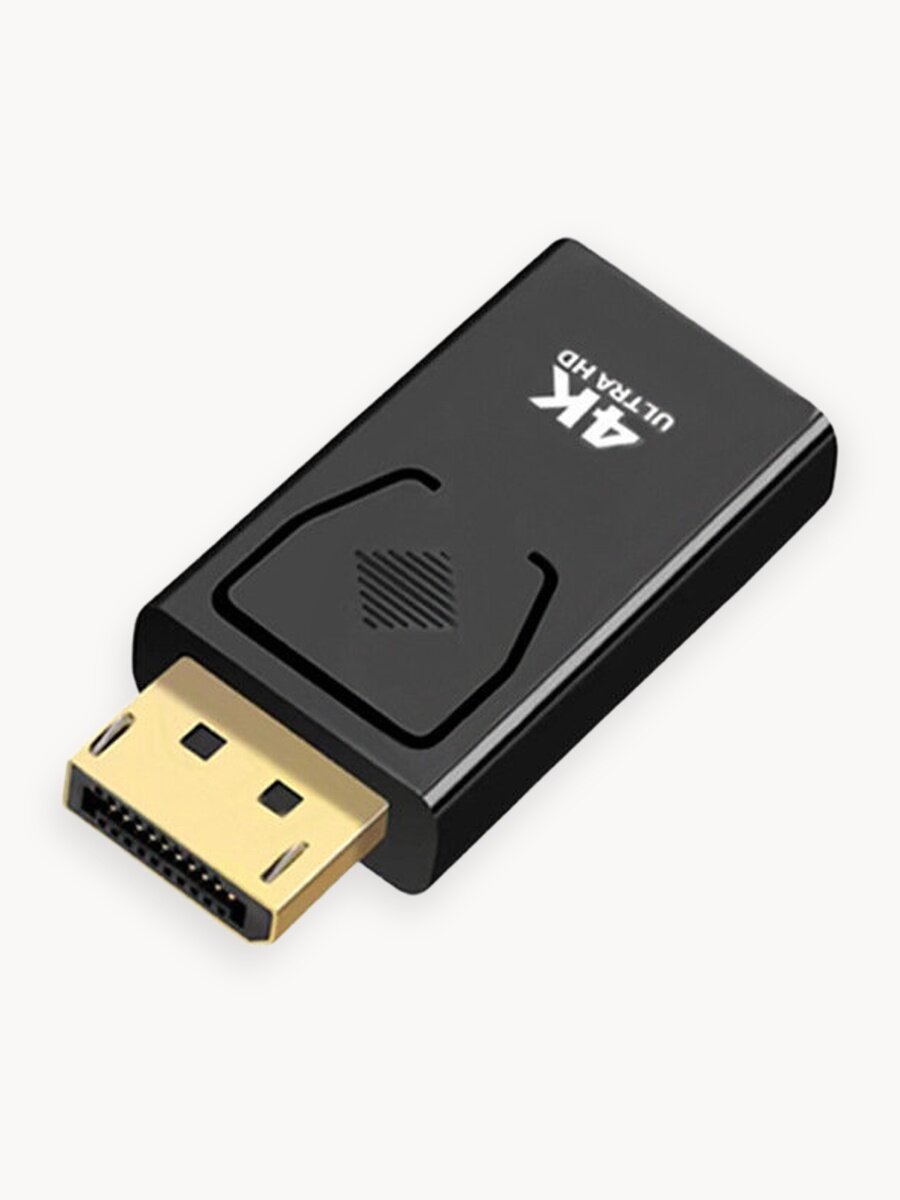 Адаптер 4K DisplayPort-HDMI, UltraHD, 60 Гц / Переходник DisplayPort (M)- HDMI (F)