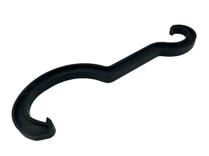 Ключ для фитингов ПНД для 16-25 плотный обхват гайки покрытие исключает проскальзывание