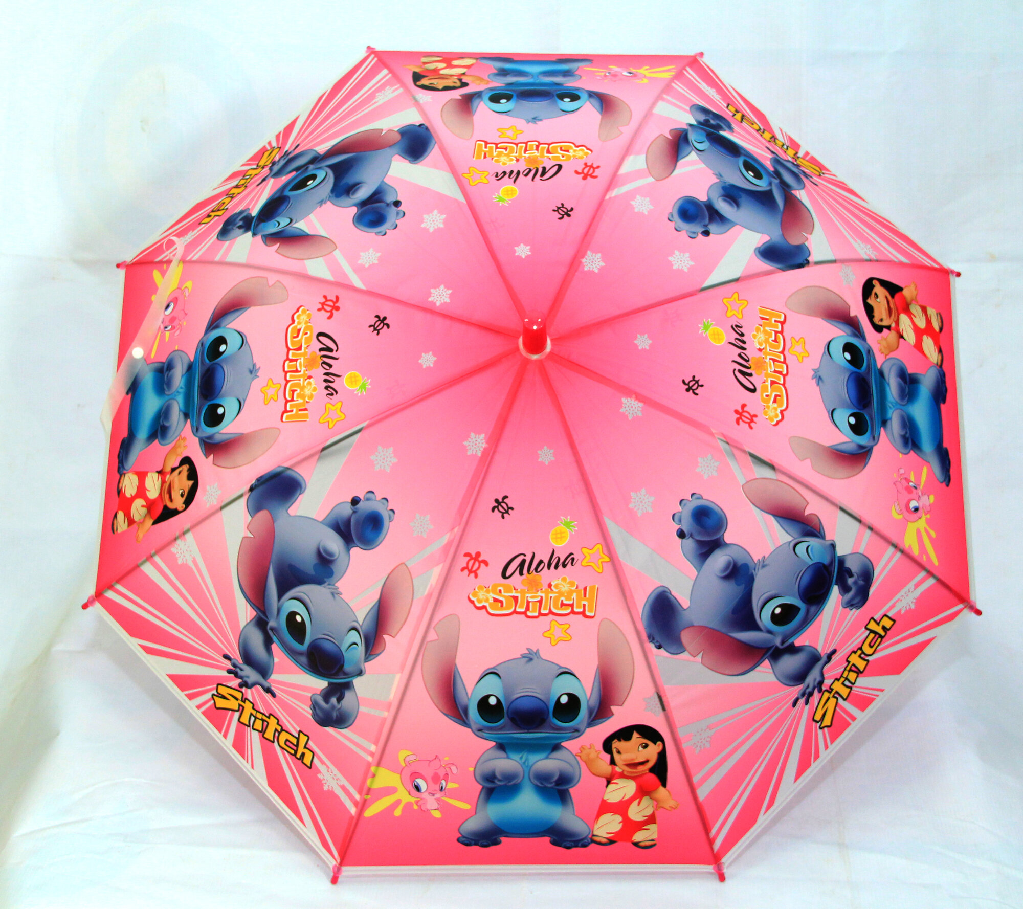 Зонт-трость , розовый — фото 1