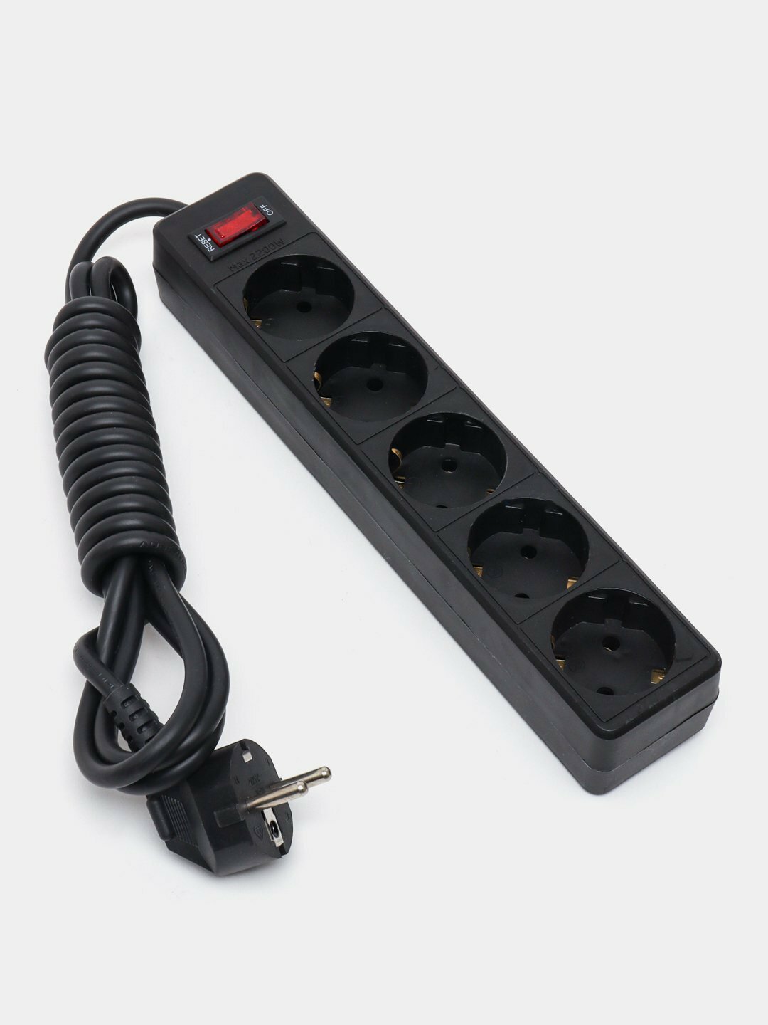 Сетевой фильтр, удлинитель, AVT, 1.8 м, 3 м, 5 м, 5 розеток. — фото 1