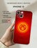 Чехол на Apple iPhone 13 / Айфон 13 с принтом "Флаг Киргизии"