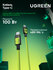 UGREEN Кабель USB-C на USB-C версия Genshin Impact 2.0 Male 5A Da...