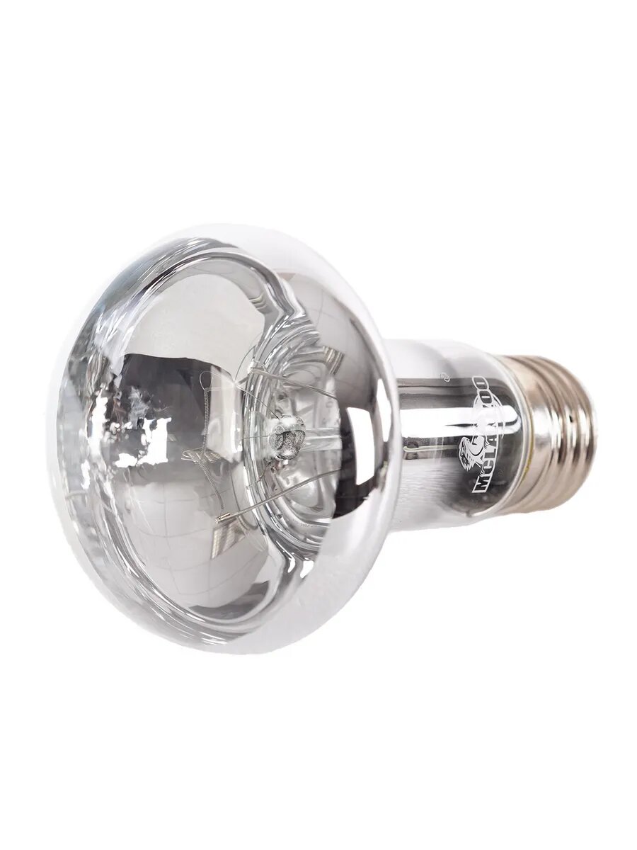 Лампа обогрева MCLANZOO "Basking Lamp" для рептилий, E27, 60 Вт