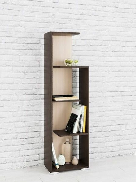 ARNIKA Стеллаж Ромео-6, венге/дуб молочный