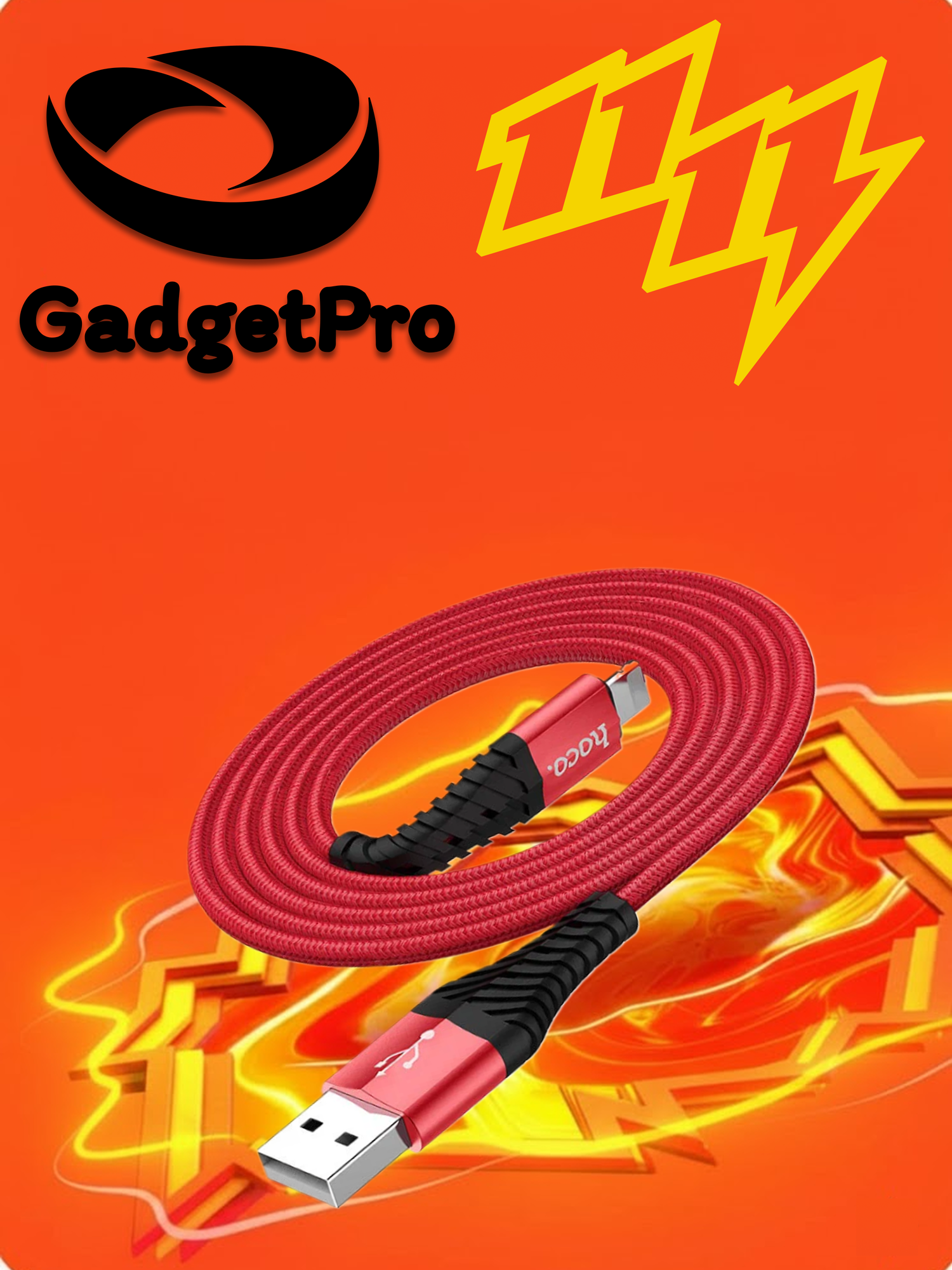 Кабель Hoco X38 для iPhone: быстрая зарядка, надежный и современный кабель