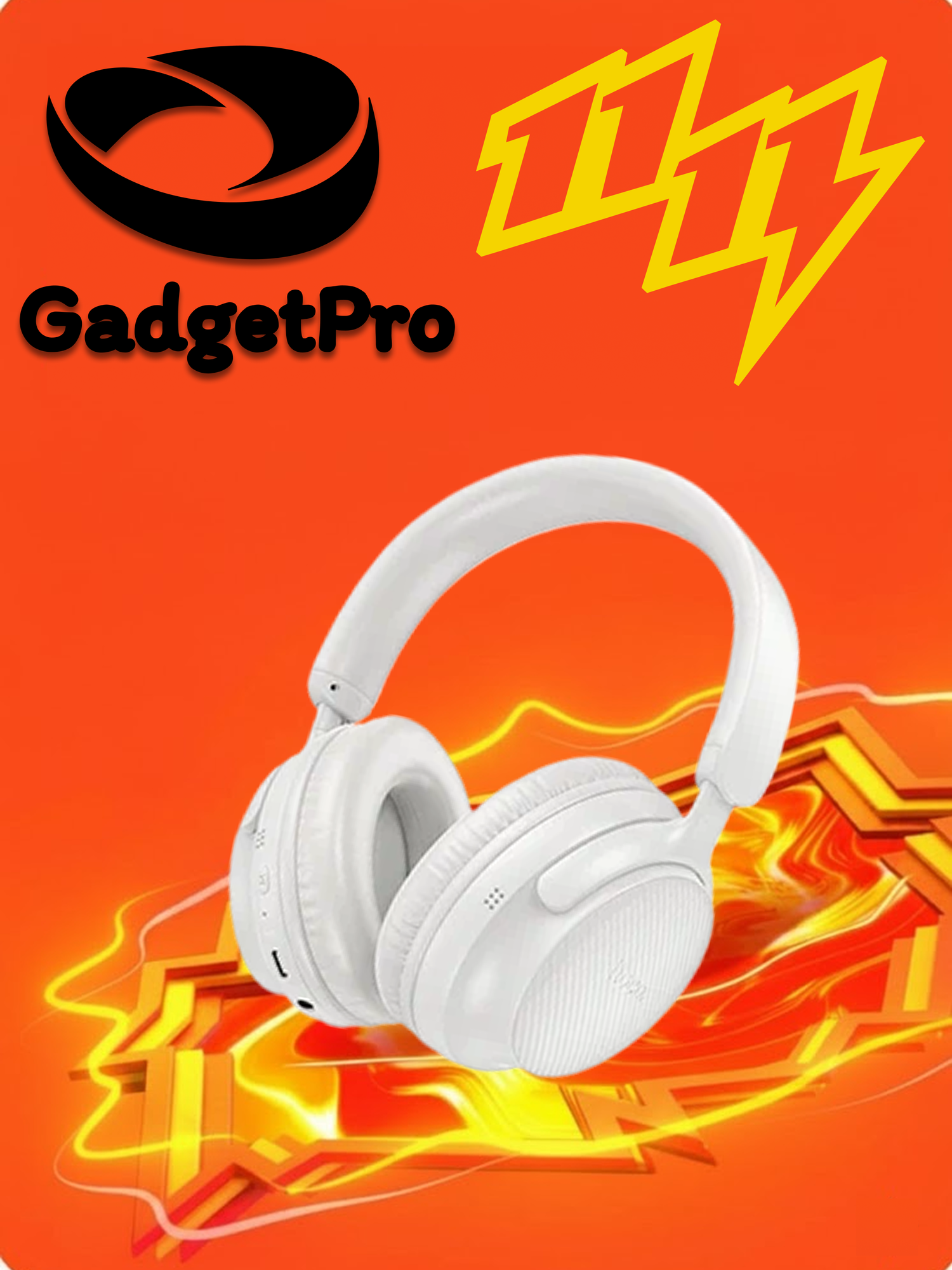 Беспроводные полноразмерные наушники Hoco W53 с микрофоном, Bluetooth, до 20 часов работы, складные