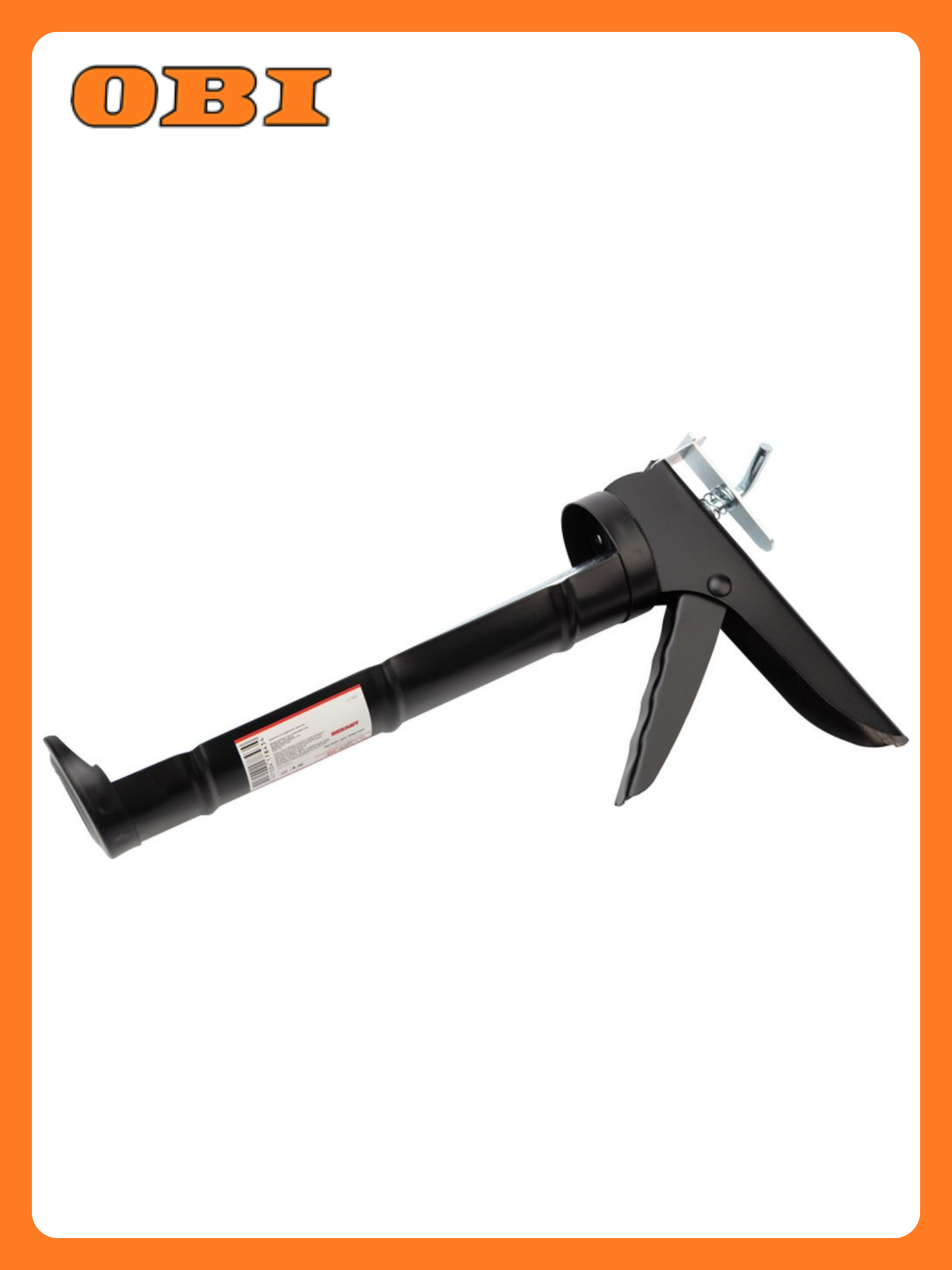 Пистолет для герметика REXANT 12-7202 310 мл полуоткрытый круглый шток 7 мм