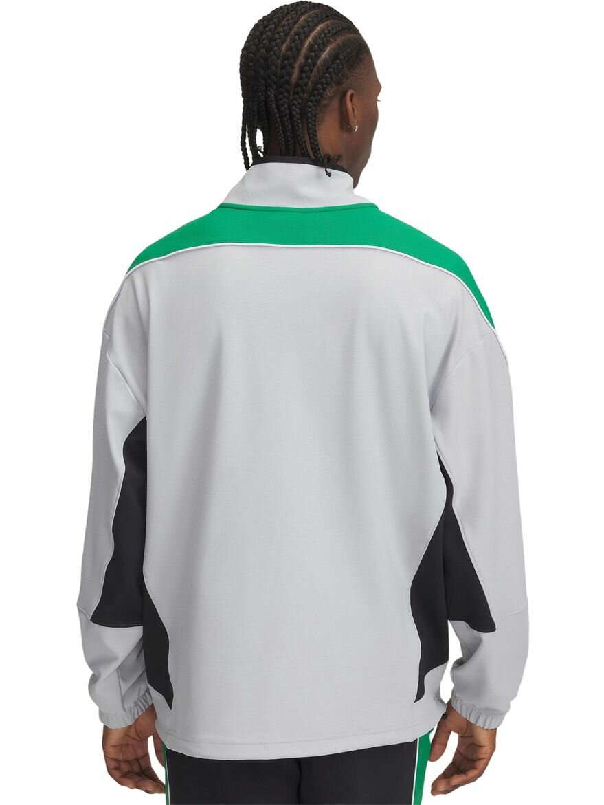 Джемпер Under Armour Best Level Tricot Jacket CB, размер MD, серый — фото 1