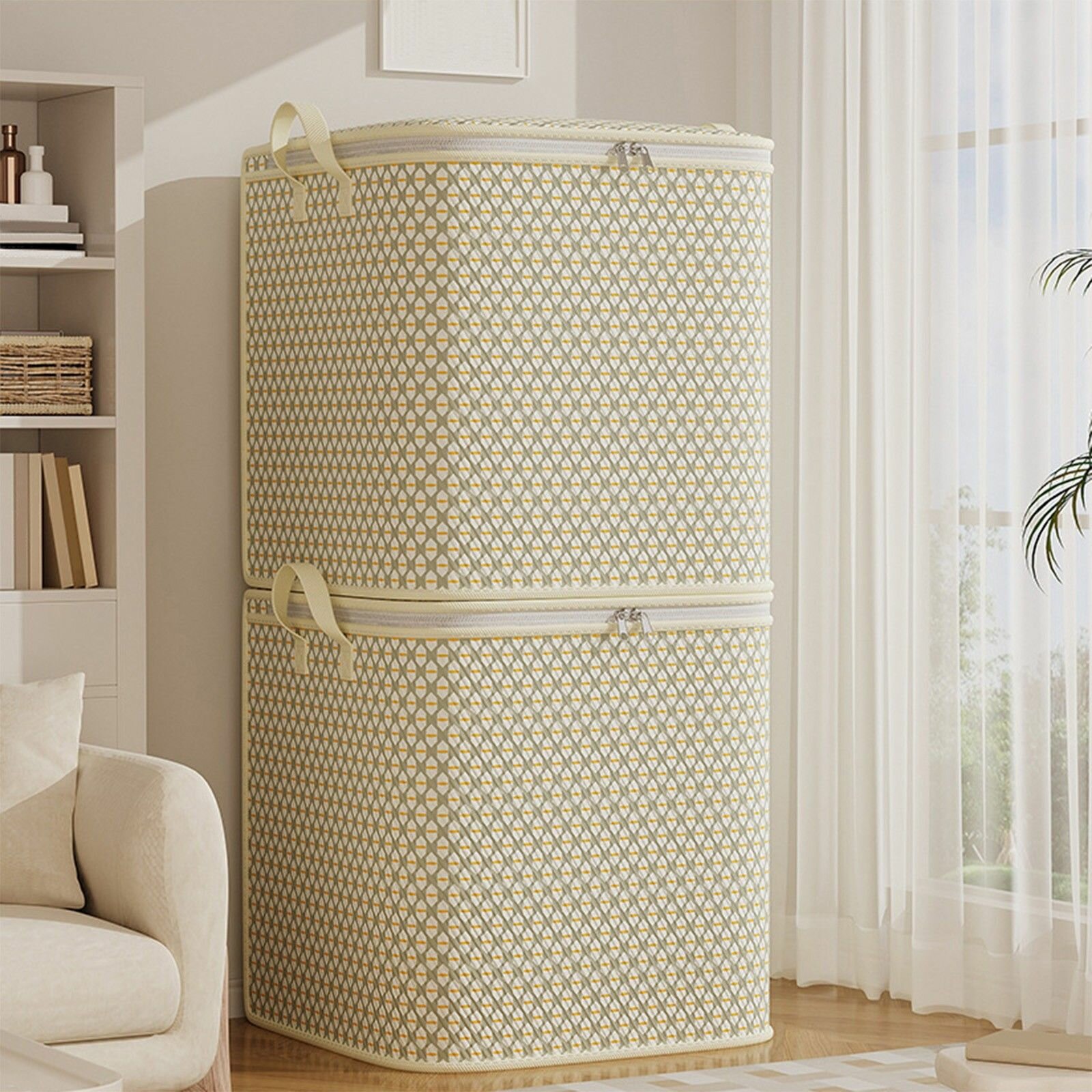 Toy Basket length 50 cm, width 50 cm, height 74 cm.