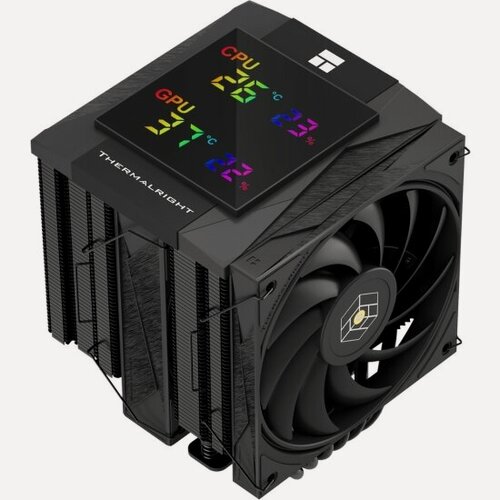 Изображение товара Кулер для процессора Thermalright Royal Knight 120 Digital Black (TRRK120DB)