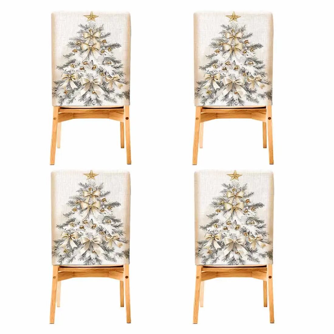 Чехлы на стулья из полиэстера 45x55 см 4pcs-set