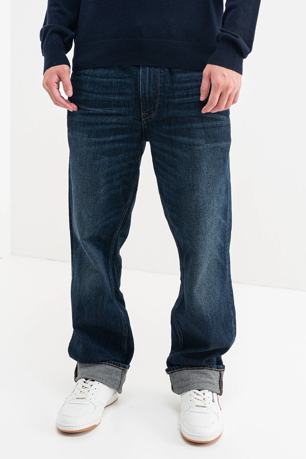 Джинсы GUESS, размер 32/32 JEAN, синий — фото 1