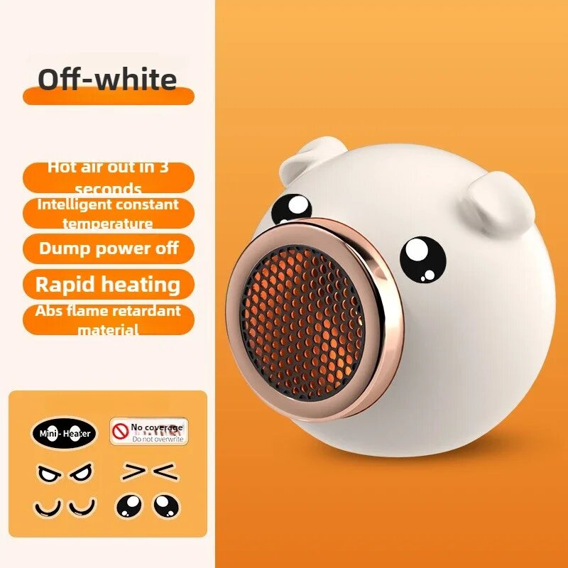 220 В бытовой обогреватель настольный маленький солнечный маленький электрический обогреватель без поворота на двигателе комнатный обогреватель ЕС США быстрый нагрев