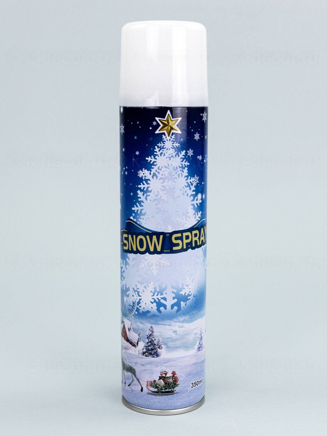 Для свадьбы, дня рождения, Нового года, для ёлки, искусственный снег Snov Spray
