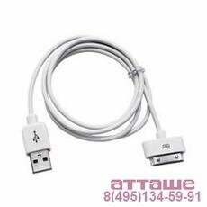 Gembird Кабель Gembird CC-USB-AP1MW USB AM/Apple для iPad/iPhone/iPod 1м белый блистер