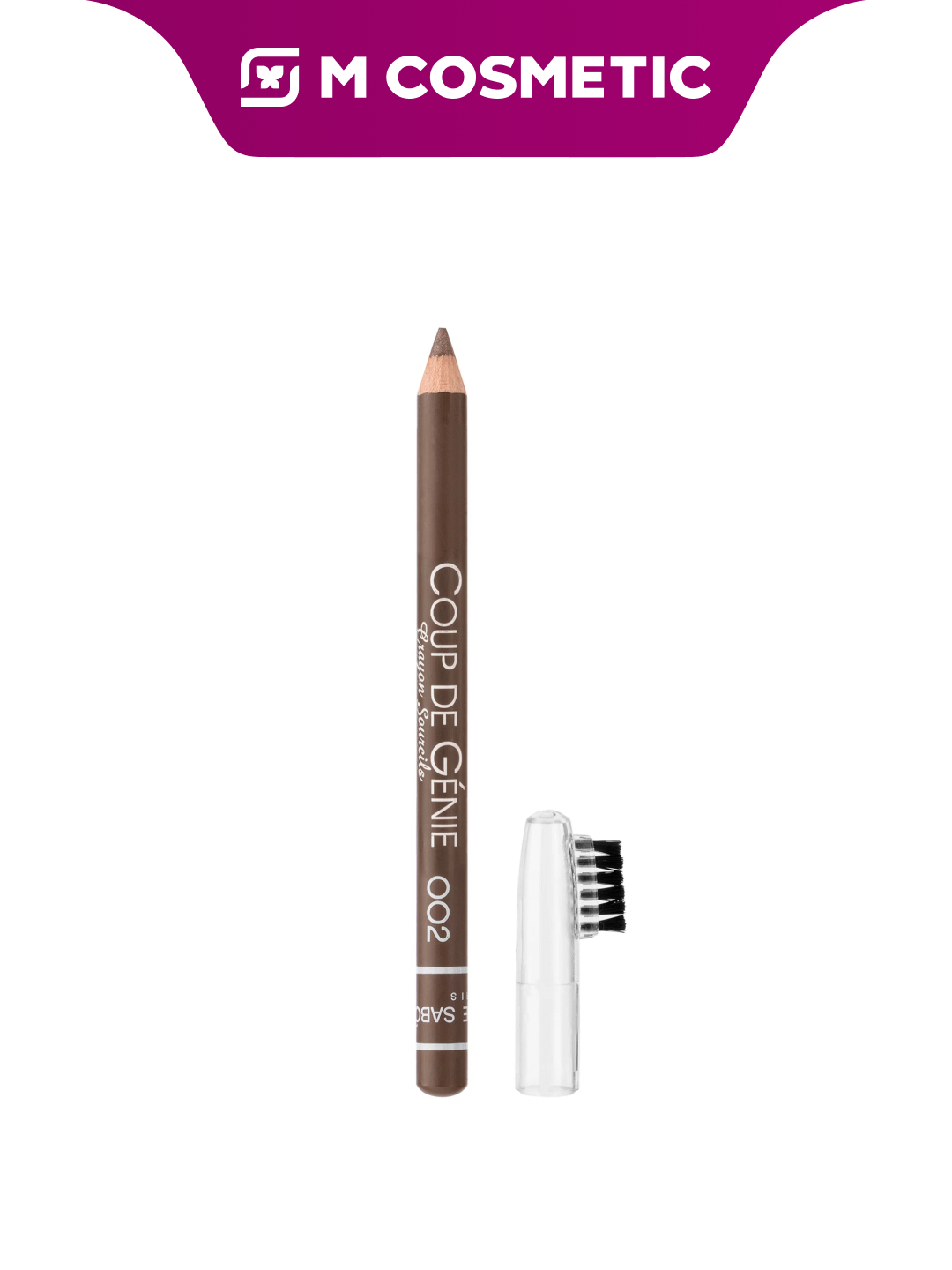 VIVIENNE SABO Карандаш для бровей серо коричневый Coup de Genie тон 002