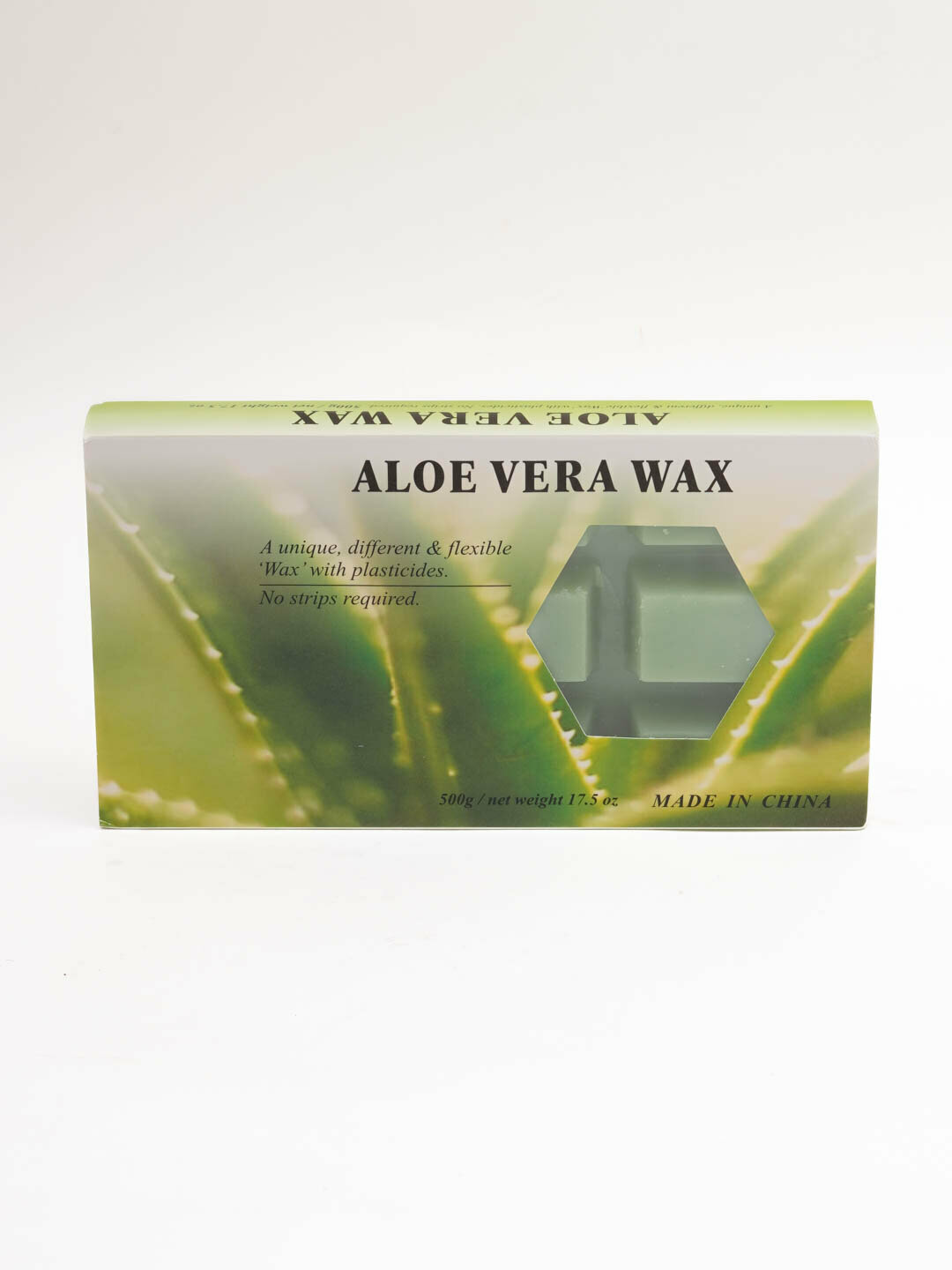 Алое воск для депиляции "Без бренда", 500 г, натуральный, без раздражения — фото 1