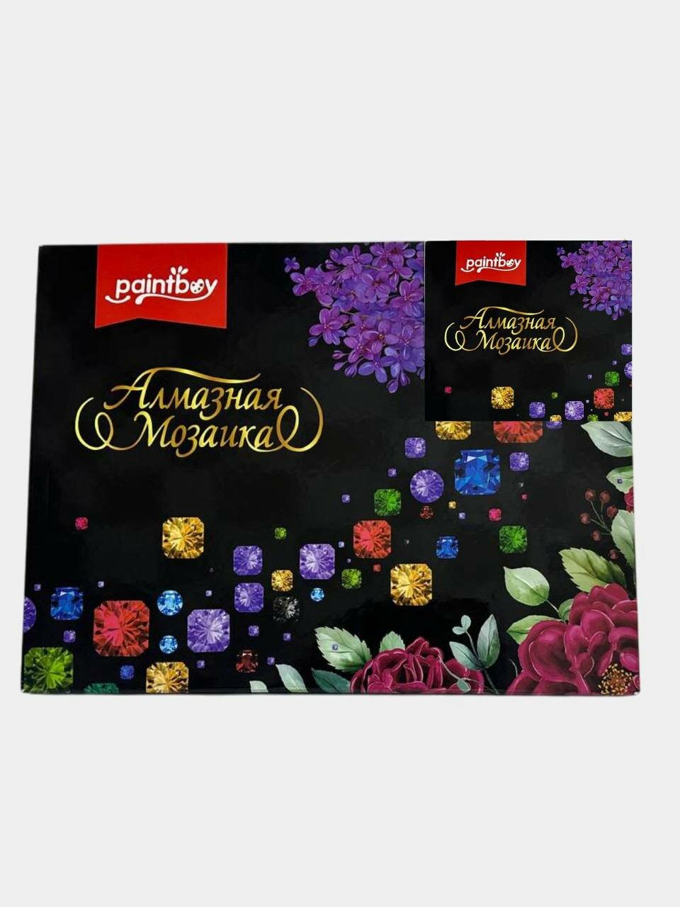 Алмазная мозаика Paintboy 30х40 " Сад с беседкой", 20 цветов