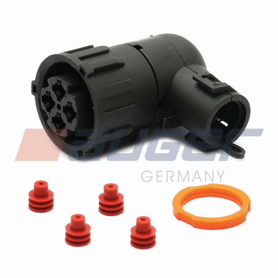 Разъем электрический корпус 4pin без контактов MAN 87109 (Auger)