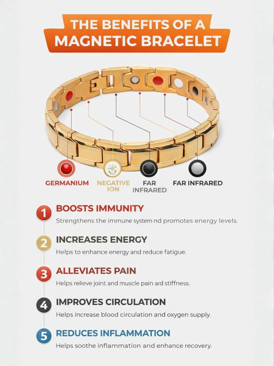 Магнитный браслет Ampli5 – источник силы, баланса и энергии!