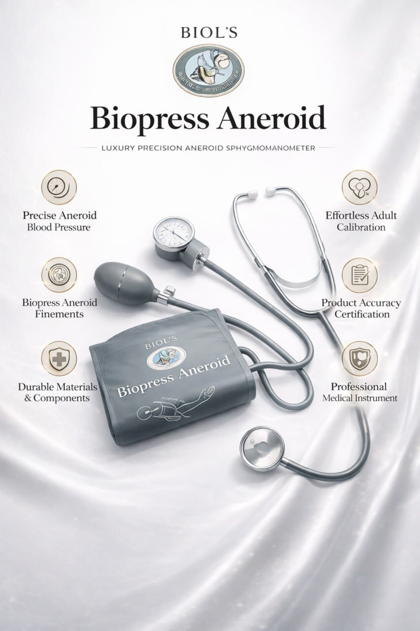 Тонометр Biola Biopress Aneroid механический для измерения артериального давления с высокой точностью и портативностью