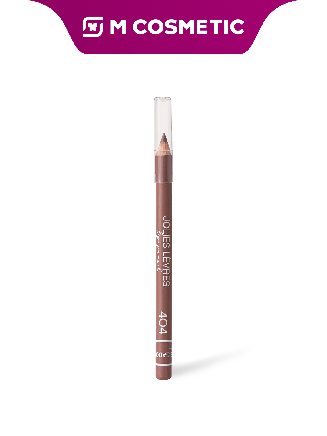 VIVIENNE SABO Карандаш для губ Jolies Lèvres, насыщенный оттенок 404, 5,2 г, для точного контура и яркого цвета