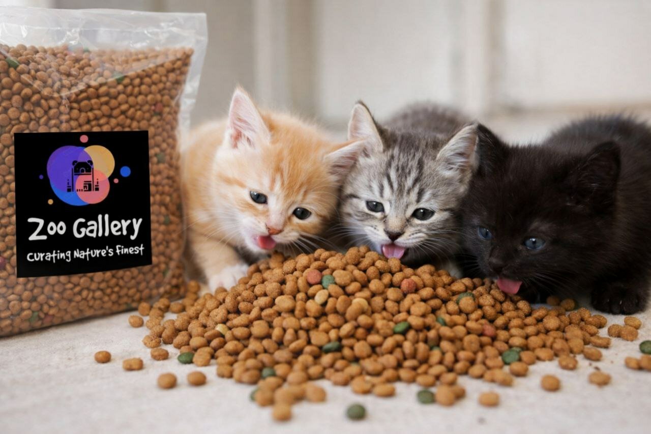 Корм для кошек, сухой, до 3-12 месяцев, смесь 300 — фото 1