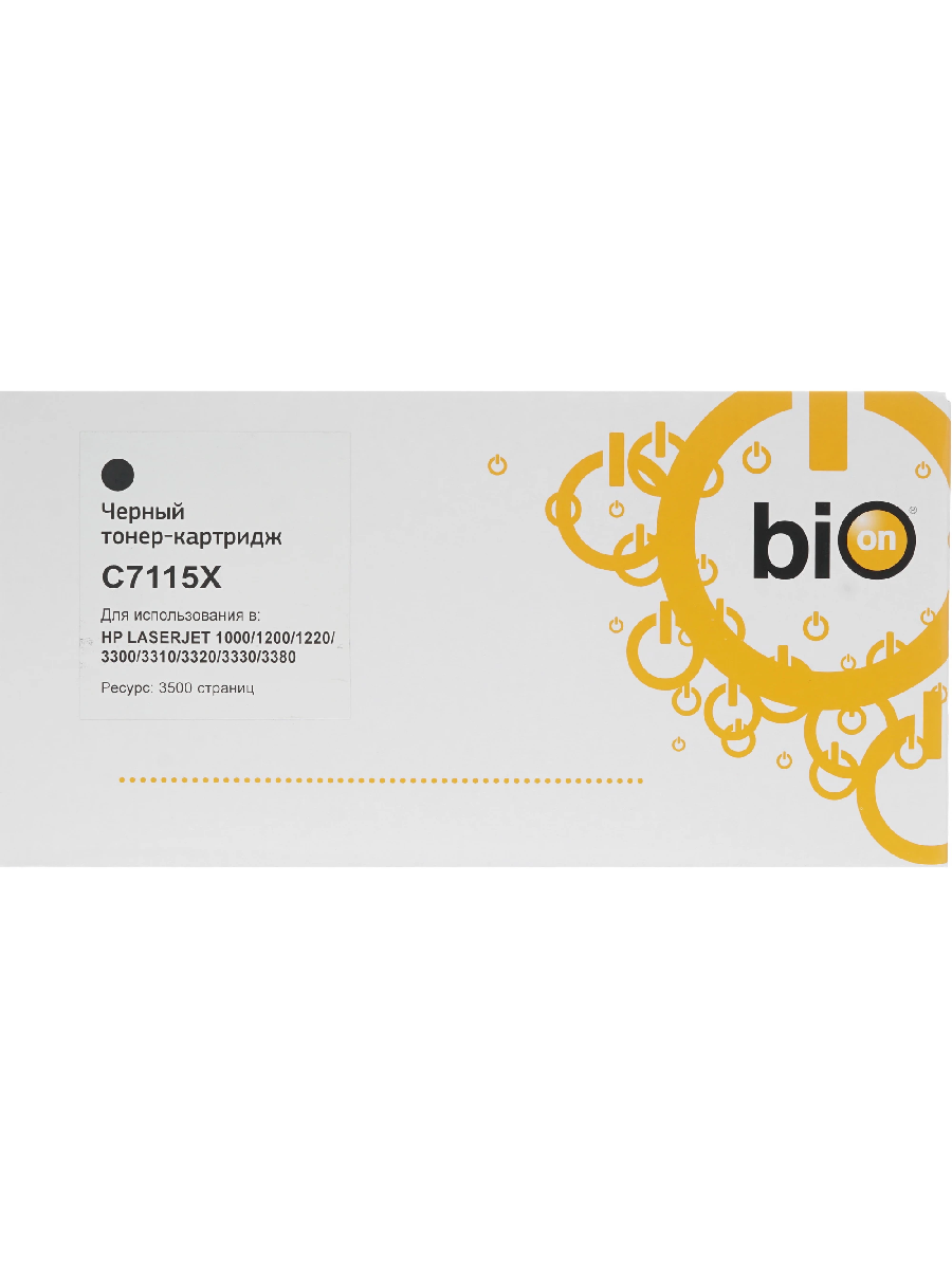 Картридж BION BCR-C7115X, для лазерных принтеров, 3500 страниц