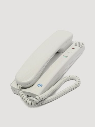 Изображение товара Аудиотрубка метаком ТКП-14, для координатных систем домофонов, белый, пластик