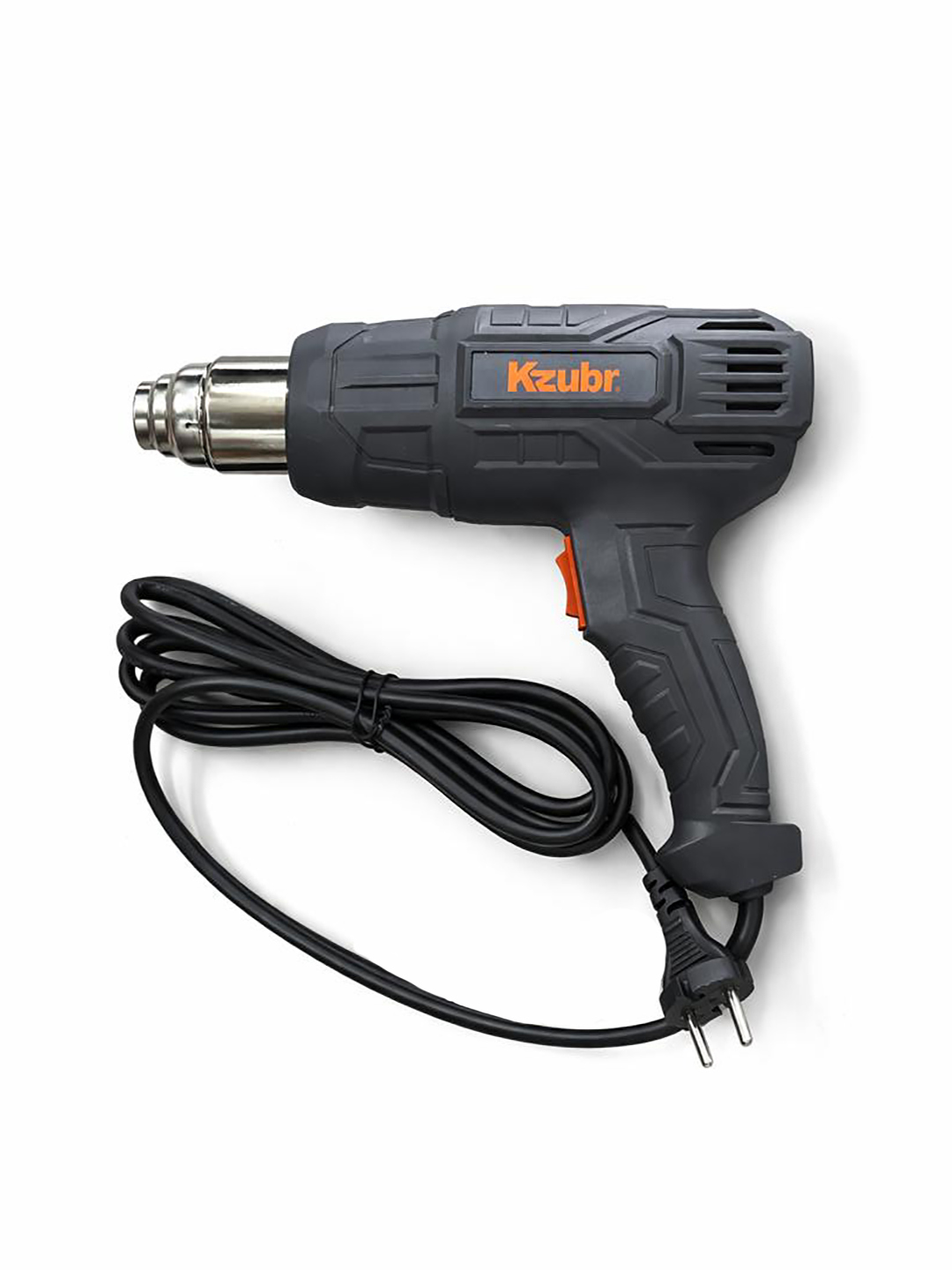 Термофен Kzubr KHG-2000C, профессиональный, 2000Вт, ступенчатая регулировка температуры