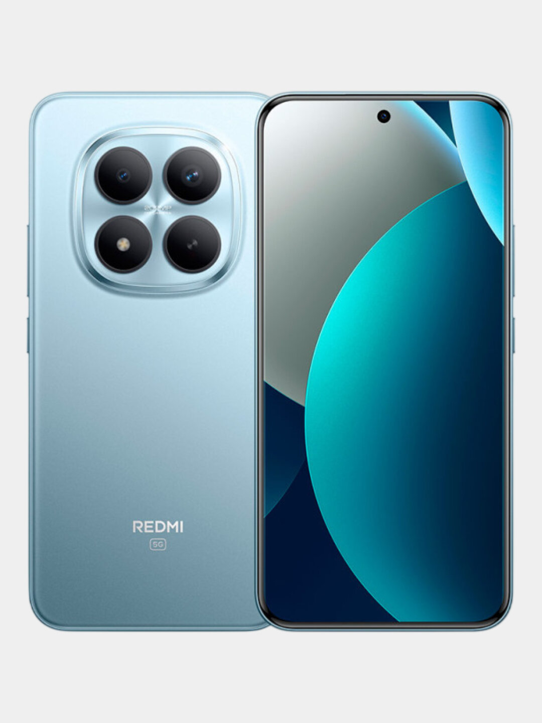 Смартфон Xiaomi Redmi Note 15 Pro Plus 5G, AMOLED-экран, камера 200Мп, 6500мАч, гарантия 1 год - Ледяной, 8/256 ГБ