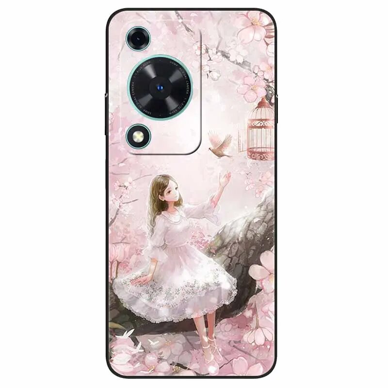 Чехол-бампер из кремниевого ТПУ для Huawei Nova Y72s GFY-LX1, черный чехол-бампер для Huawei Nova Y72S 2025, чехлы для телефонов NovaY72s Y 72s, мягкий корпус