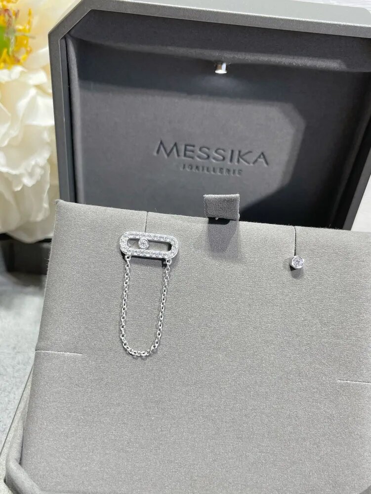 Messika Серьги кольца — фото 1