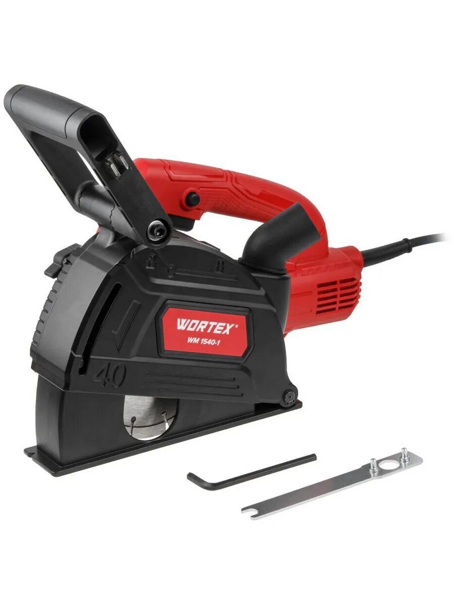 Штроборез по бетону 150мм электрический WORTEX WM 1540-1 (2333064)