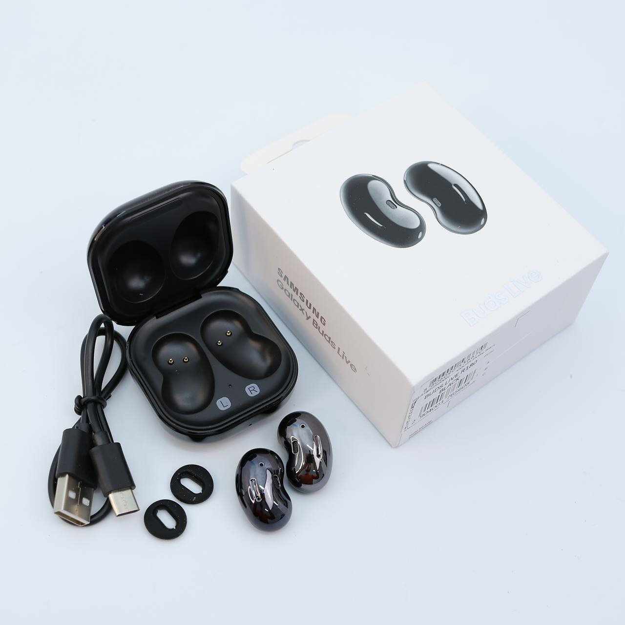 Наушники Samsung Galaxy Buds Live, активные шумоподавление, L-образные