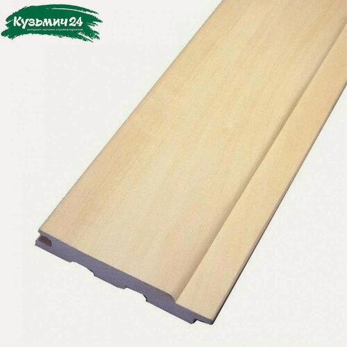 Изображение товара Вагонка Софтлайн, сорт А, Липа 15х96х2300 мм, для бани и сауны, в упаковке 10 штук