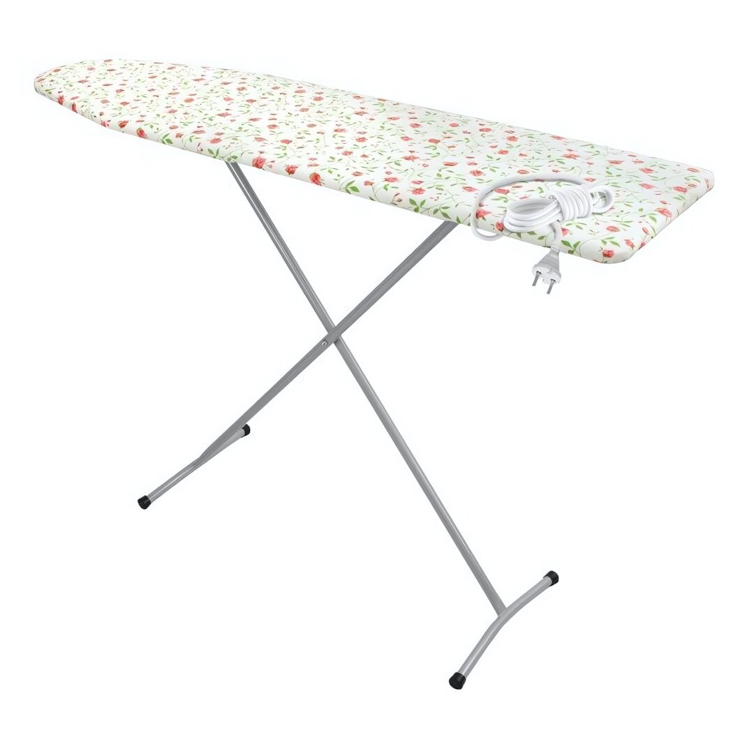 Гладильная доска "исеть 2" 1080х290 мм, с удлинителем 1,6 м, 2 высоты, МДФ/ДСП 10 мм, разноцветный принт