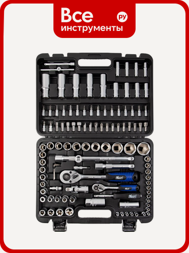 Изображение товара Набор инструмента KRAFT 1/2DR и 1/4DR 108 предметов, Master KT 701252