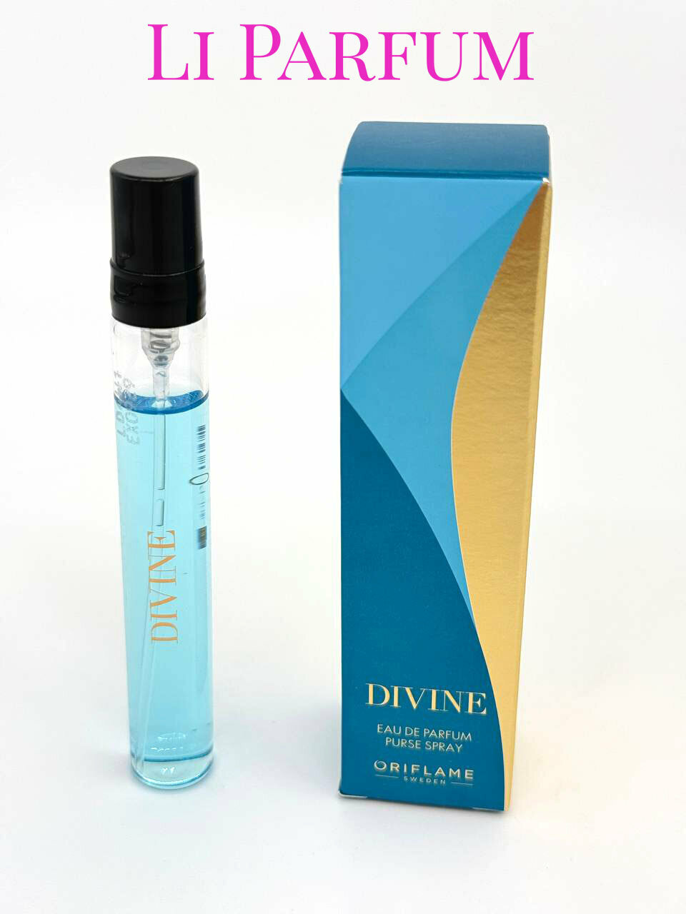 Oriflame Divine Eau de Parfum 8 мл — Женская Парфюмерная Вода, Цветочно-мускусный Аромат Лилия и Белые Мускусы