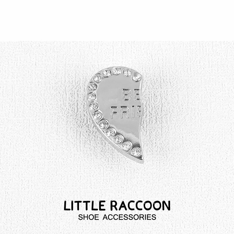 Подвеска для обуви Little Raccoon, серебряный, Цвет: 4