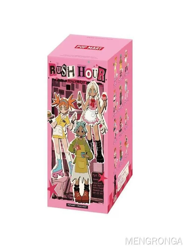 Коллекционная фигурка Слепая коробка POP MART Peach Riot Rush Hour Series Figures