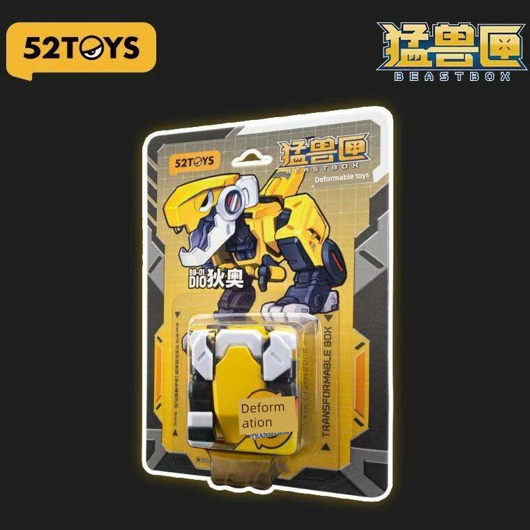 52TOYS Meng Shou Xia True DIO BB-01 Механическая игрушечная модель на карточке для коллекционеров