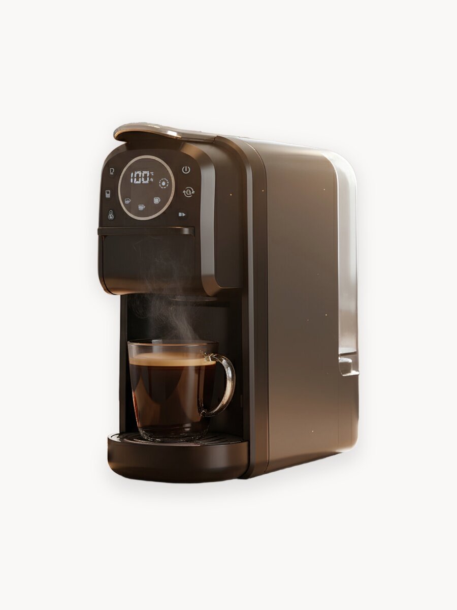 Капсульная кофемашина автоматическая Nespresso и Dolce Gusto 4в1